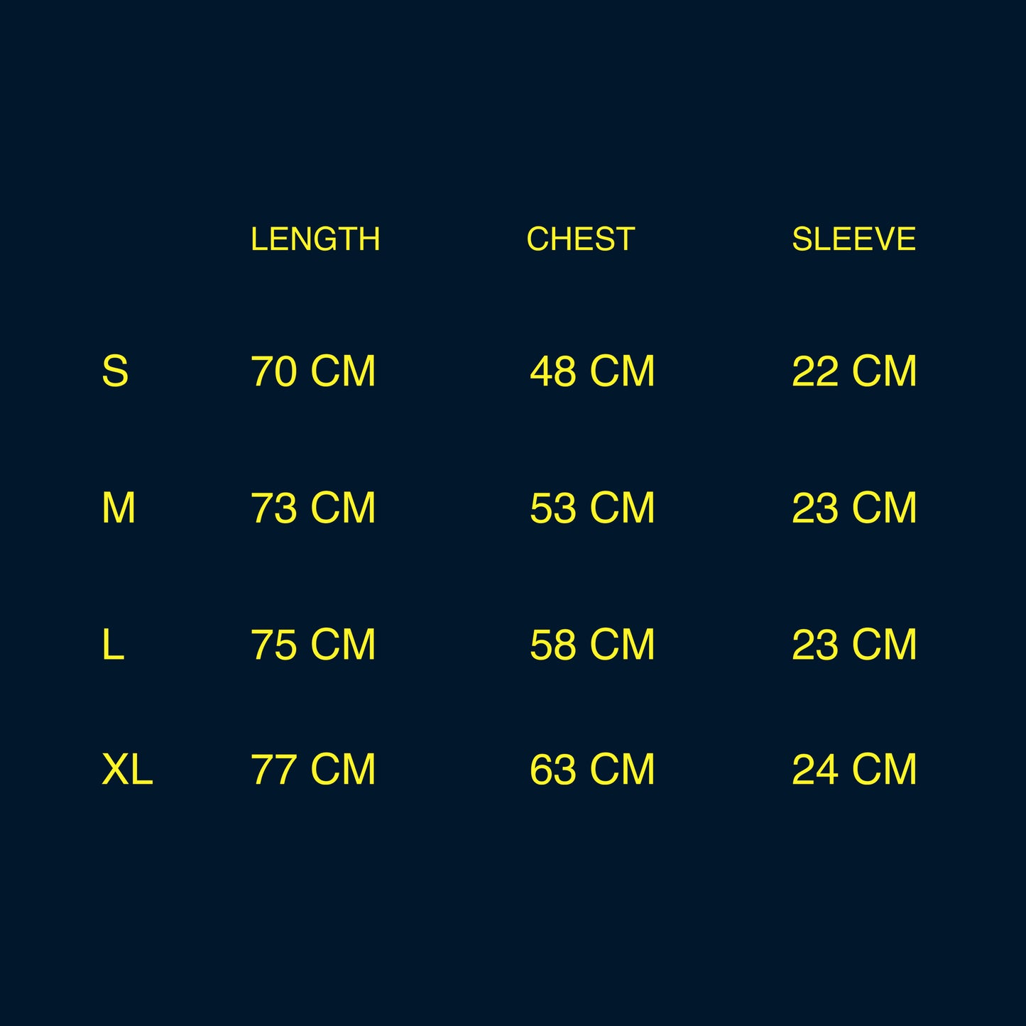 CIRCLES TEE — NAVY