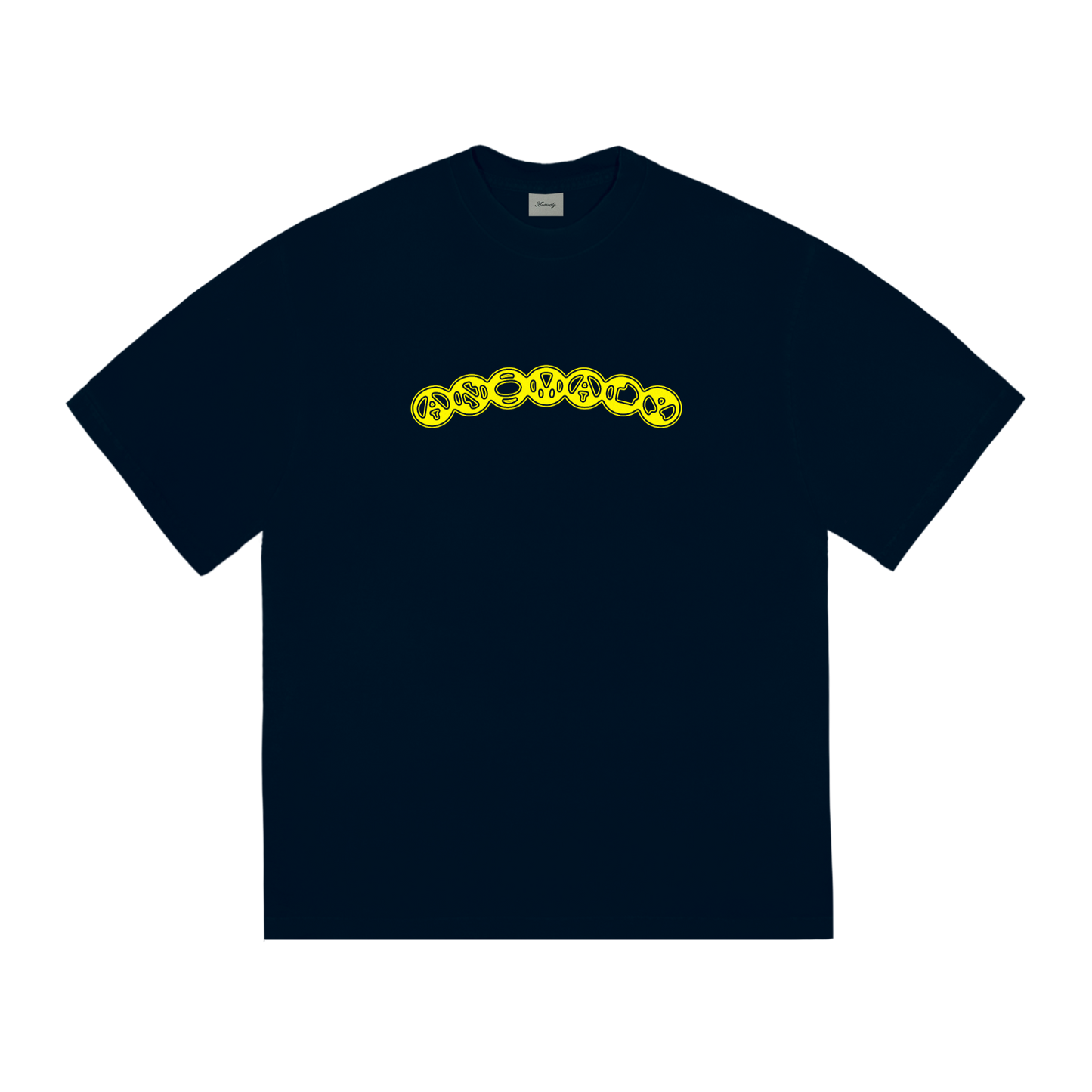 CIRCLES TEE — NAVY