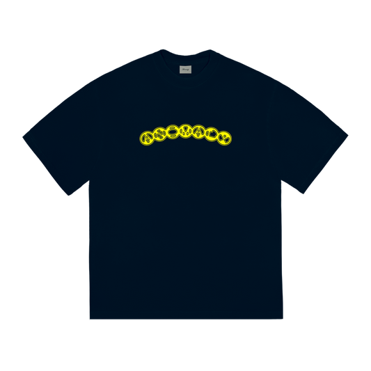 CIRCLES TEE — NAVY
