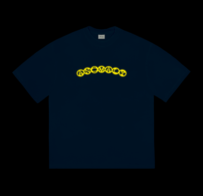 CIRCLES TEE NAVY