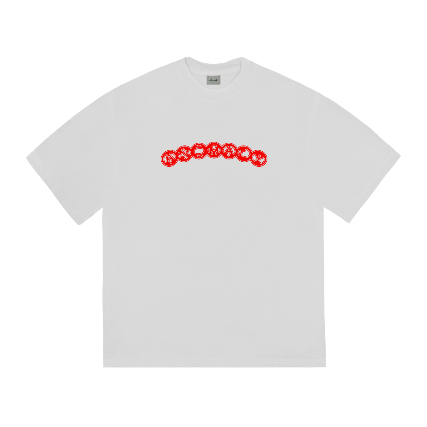 CIRCLES TEE — WHITE