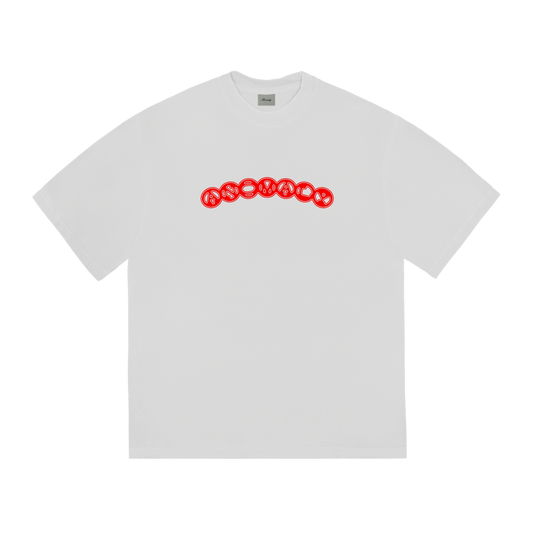 CIRCLES TEE — WHITE